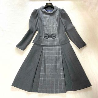 美品♪M'S GRACY  リボン柄 総柄セットアップ  ニット