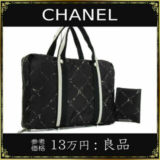 CHANEL - 【全額返金保証・送料無料】シャネルのハンドバッグ・正規品 