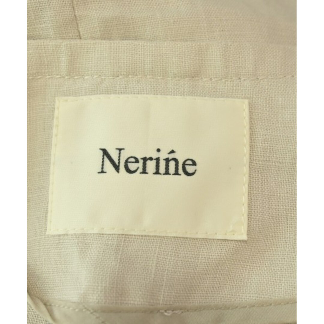 Nerine ネリネ ノーカラージャケット 1(S位) ベージュ