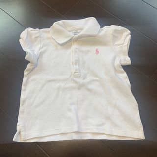 ラルフローレン(Ralph Lauren)のベビー服　ラルフローレン　ポロシャツ　白　12M(Ｔシャツ)