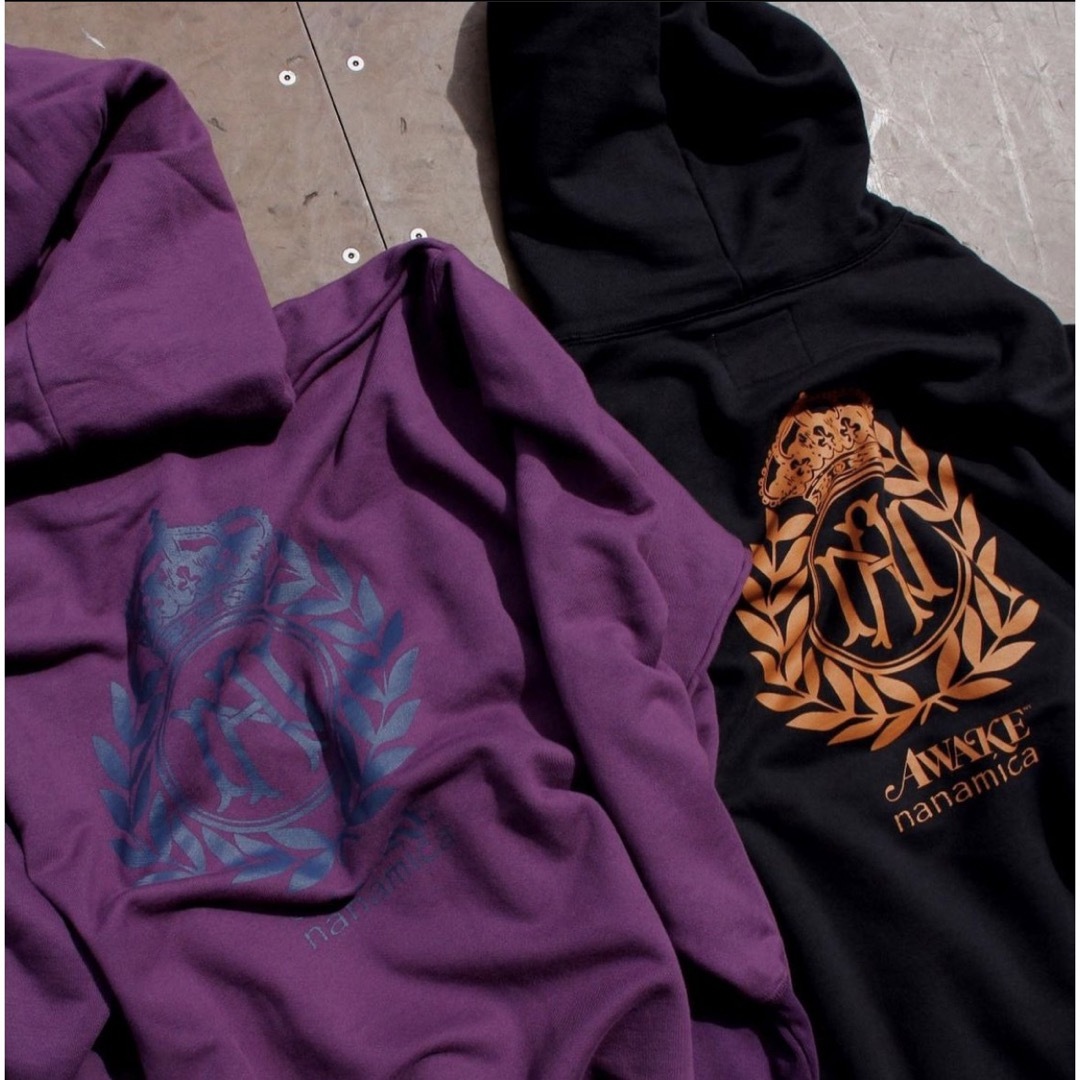 nanamica - 【nanamica × AWAKE NY】フーデッドプルオーバースウェット