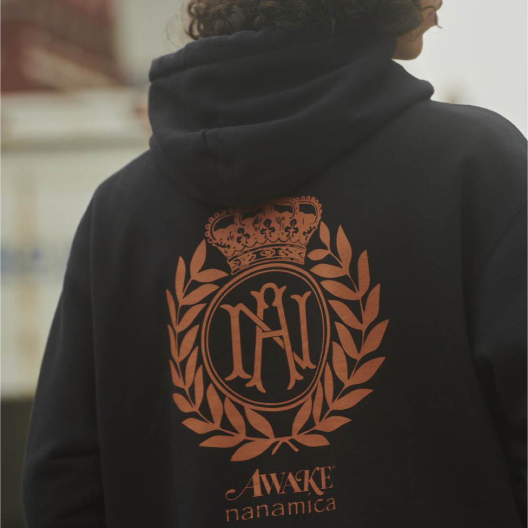 【nanamica × AWAKE NY】フーデッドプルオーバースウェット【L】