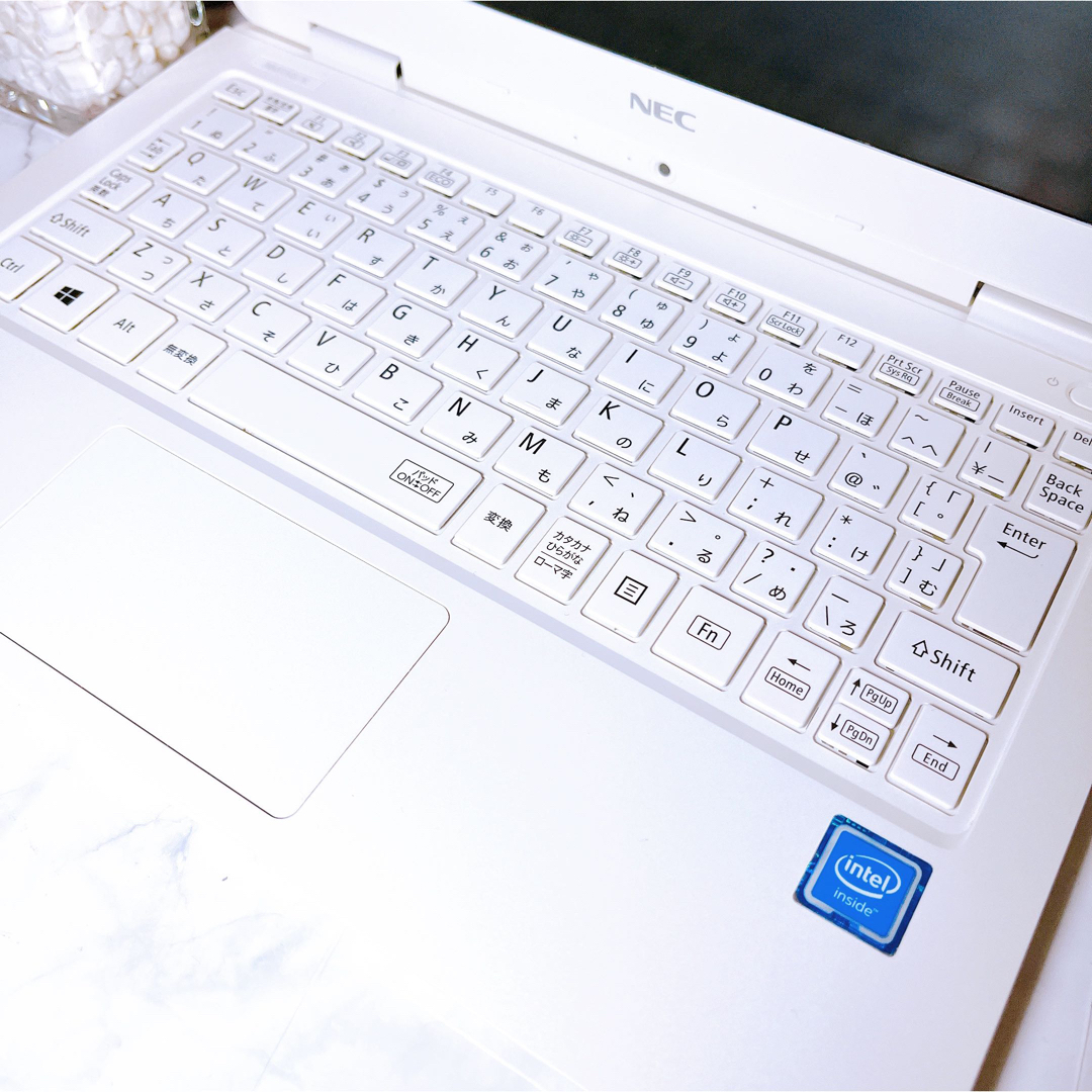 ✨美品✨すぐに使える✨カメラつき✨エクセルワード✨NEC白ホワイトノートパソコン