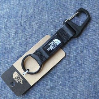 ザノースフェイス(THE NORTH FACE)のノースフェイス キーホルダー NN32001 BK 新品(キーホルダー)