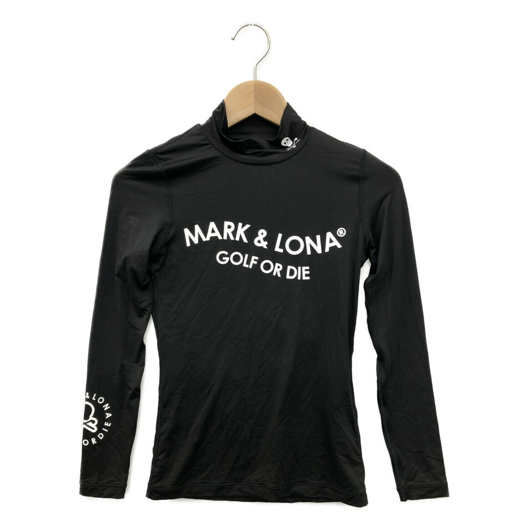 マークアンドロナ MARK＆LONA 長袖ロゴTシャツ    レディース 36