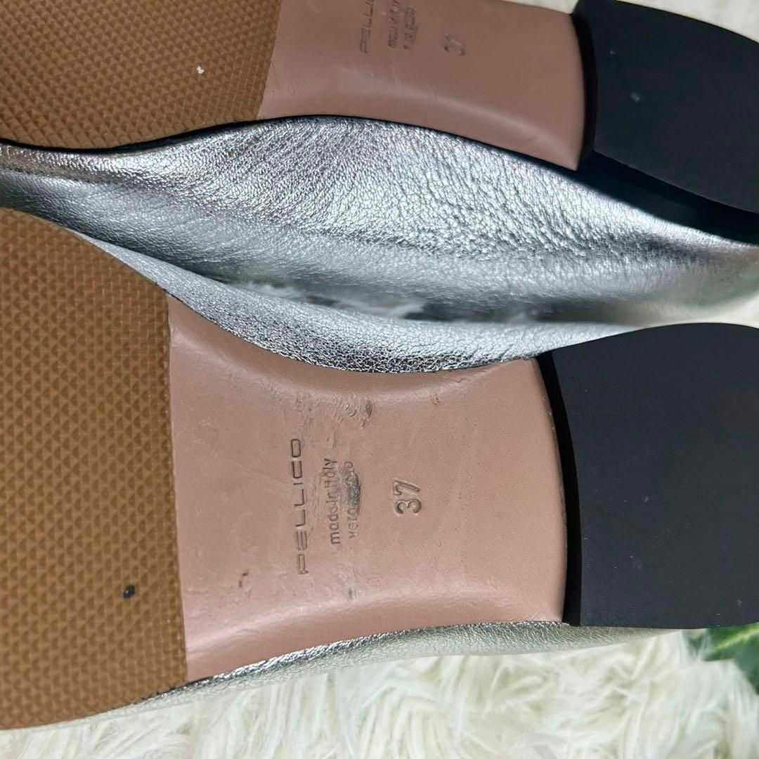 PELLICO 新品未使用 婦人 パンプス 靴 スクエアトゥ フラット