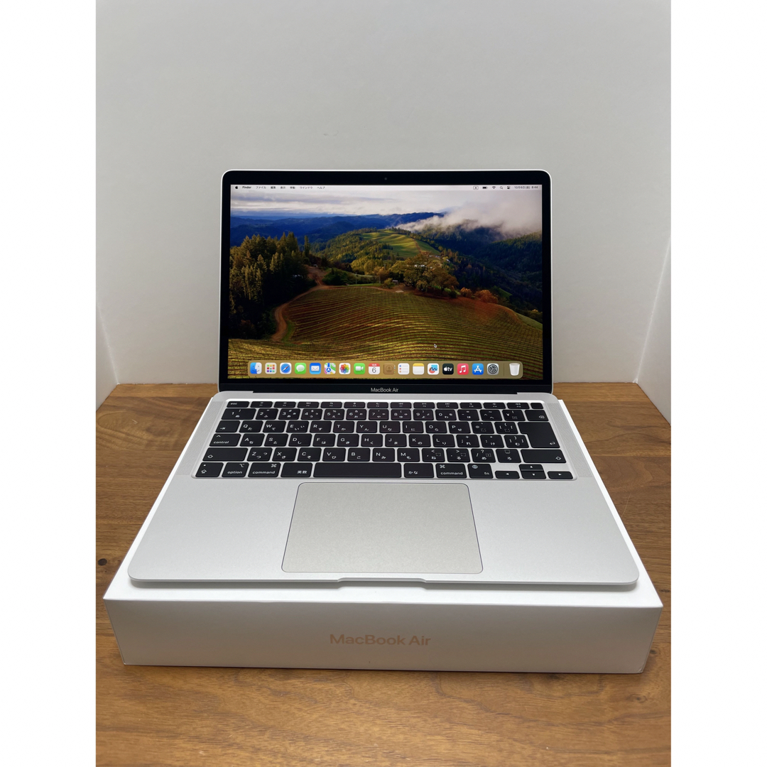 未使用に近い❗️MacBook Air 2020 M1チップ シルバー-