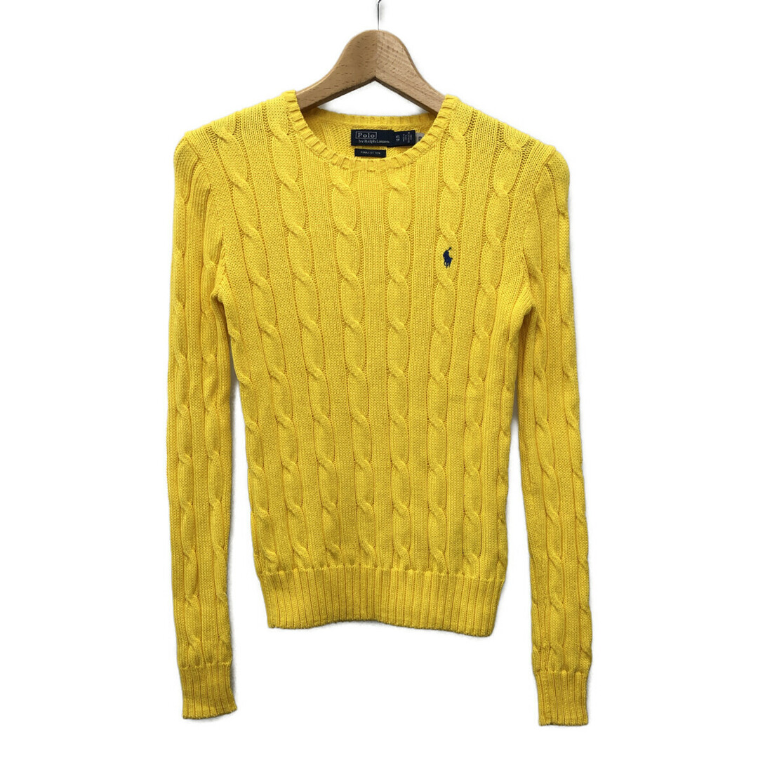 Ralph Lauren - 美品 ラルフローレン 長袖ケーブルニット レディース