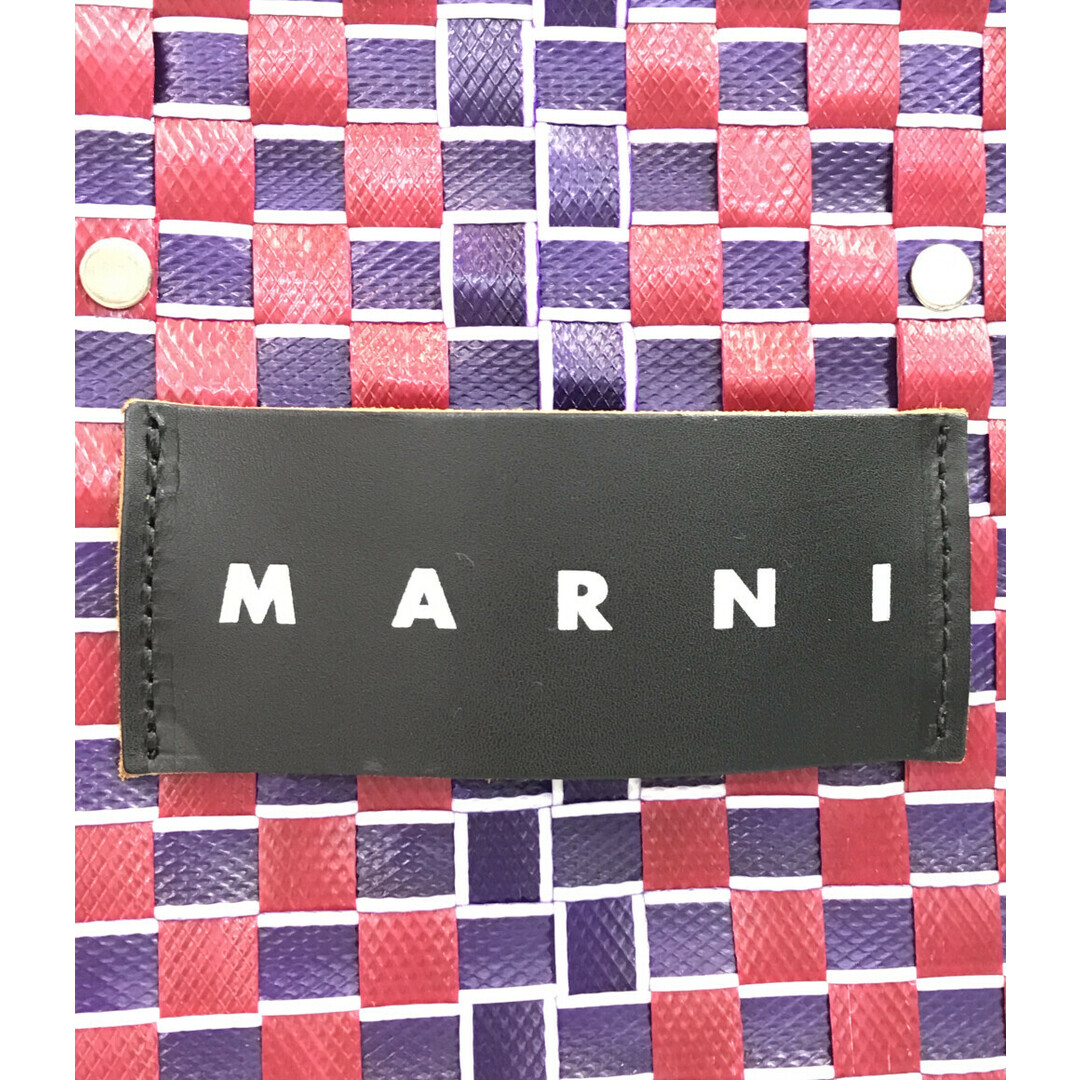 美品 マルニ MARNI トートバッグ かごバッグ    レディース 3