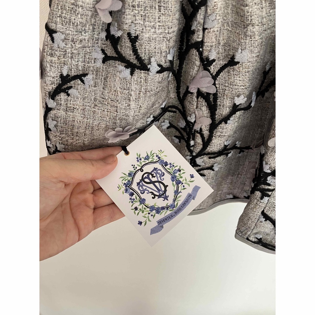Drawer - 新品未使用タグ付❣️セブンテン ツイード 刺繍 Drawer - 新品未使用タグ付❣️セブンテン ツイード 刺繍