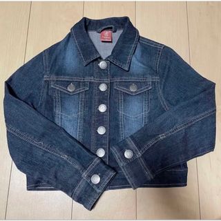 ネイビー(NAVY)のNavyデニムジャケット130サイズ(ジャケット/上着)