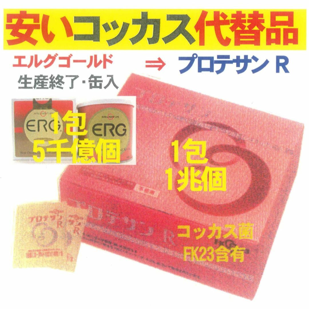 プロテサンR62包入x3箱・ニチニチ製薬・ヒト由来コッカス菌1包1兆個・送料無料