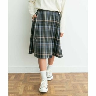 アーバンリサーチドアーズ(URBAN RESEARCH DOORS)の【GRY×BLUE】『WEB/一部店舗限定』『親子リンク』カラーチェックスカート(KIDS)(パンツ/スパッツ)