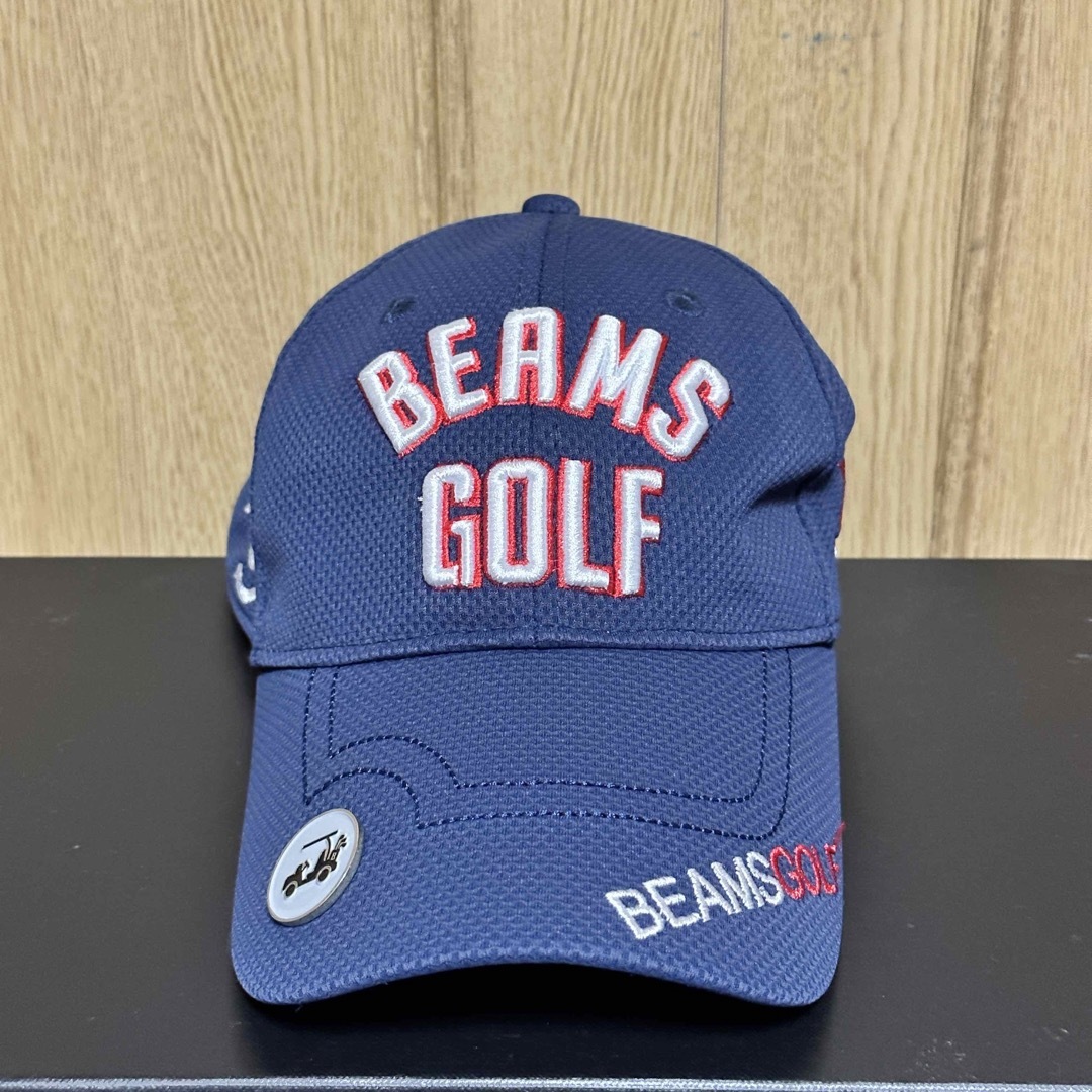 BEAMSGOLF(ビームスゴルフ)のbeams golf ゴルフ女子　キャップ　マーカー スポーツ/アウトドアのゴルフ(その他)の商品写真