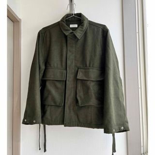 ジャケット 新品 サイドコード ウールサファリブルゾン CPO 冬服 アウター(ブルゾン)