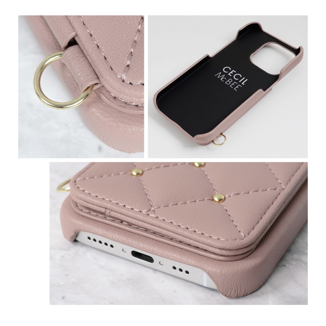 CECIL McBEE(セシルマクビー)の【新品・最終価格‼️】CECILMcBEE  iPhone15Proケース スマホ/家電/カメラのスマホアクセサリー(iPhoneケース)の商品写真