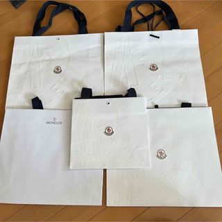 モンクレール(MONCLER)のモンクレール紙袋5枚セット(ショップ袋)