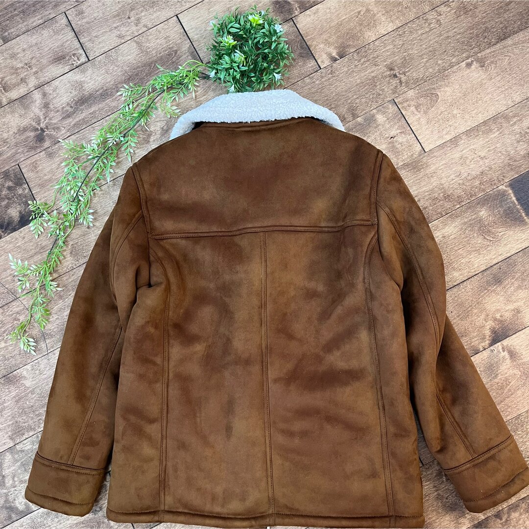 ZARA(ザラ)のZARA ザラ　ボアジャケット　ムートン　ジャケット テーラード メンズのジャケット/アウター(テーラードジャケット)の商品写真