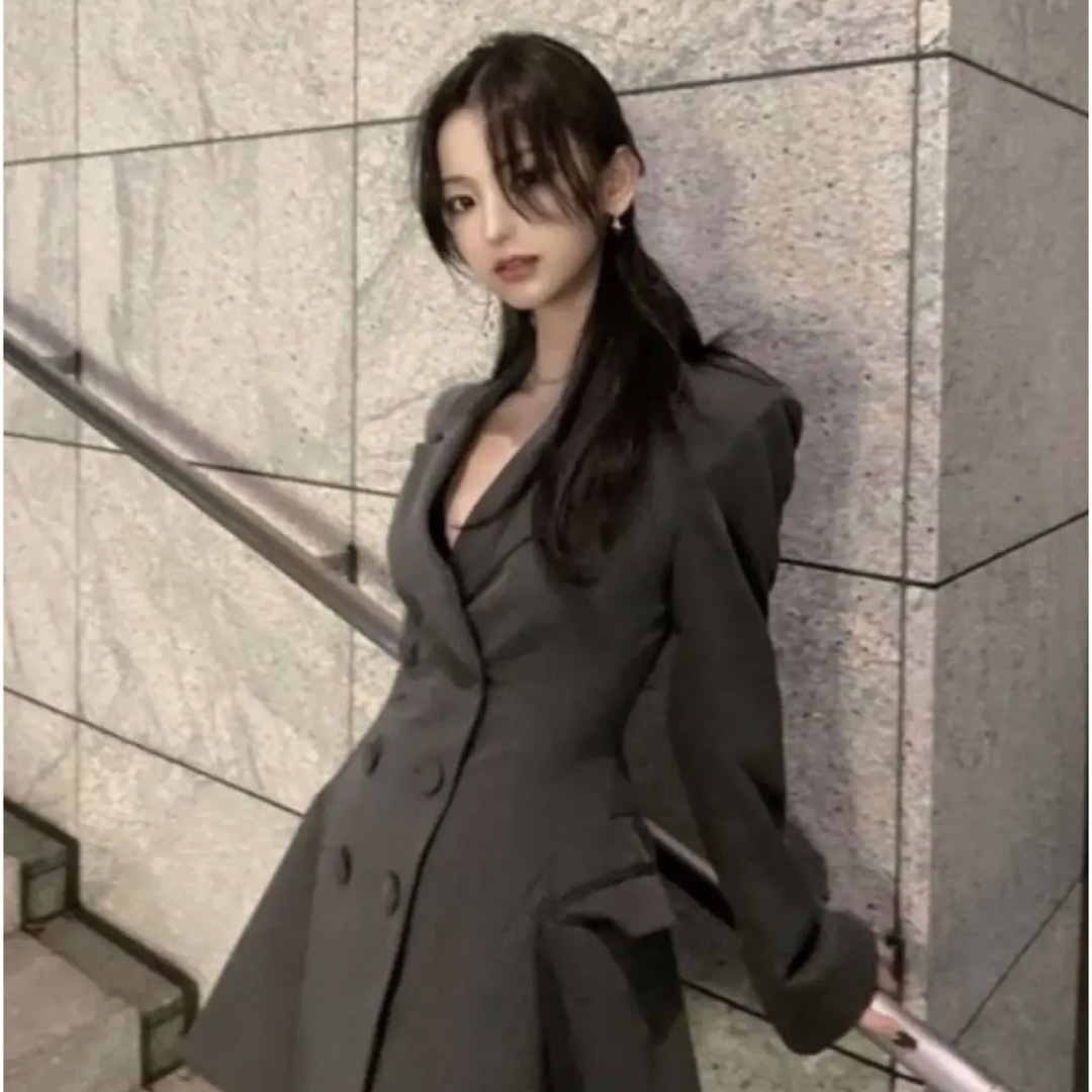 MELT THE LADY thick belt jacket onepiece