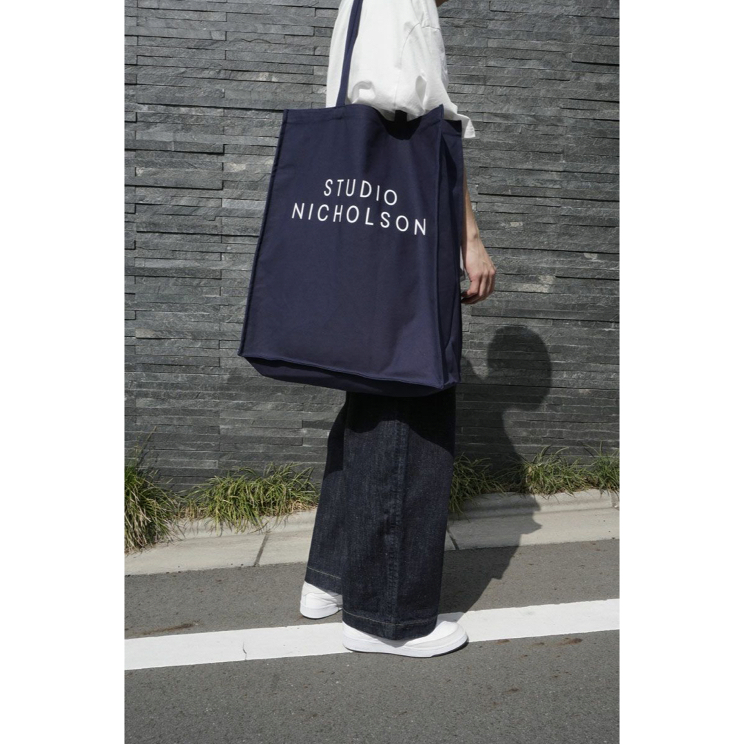 【新品】STUDIO NICHOLSON Cotton Canvas Tote