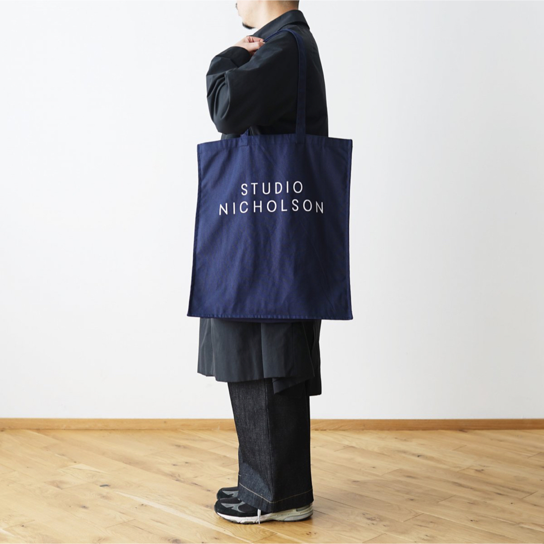 【新品】STUDIO NICHOLSON Cotton Canvas Tote