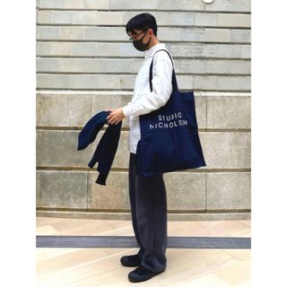 【新品】STUDIO NICHOLSON Cotton Canvas Tote