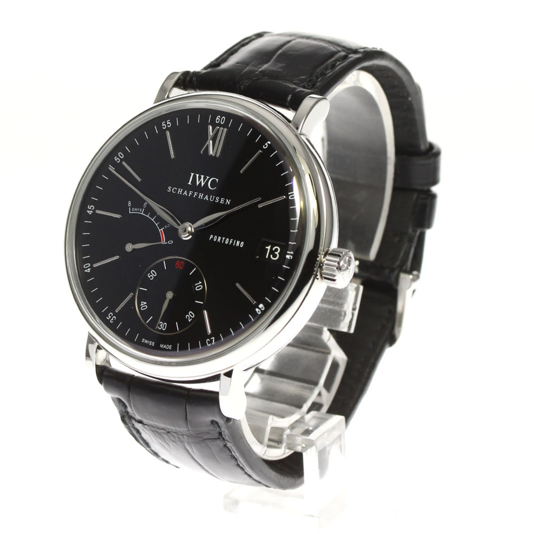 IWC IWC SCHAFFHAUSEN IW510102 ポートフィノ ハンドワインド 8デイズ 手巻き メンズ 美品 保証書付き_775041