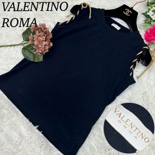 ヴァレンティノローマ　VALENTINO おリボン　スパンコール　ニット　20万