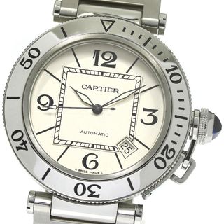 カルティエ(Cartier)のカルティエ CARTIER W31080M7 パシャ シータイマー デイト 自動巻き メンズ _767901(腕時計(アナログ))