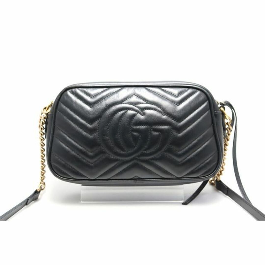 GUCCI GGマーモント チェーンショルダーバッグ□09md210409871-