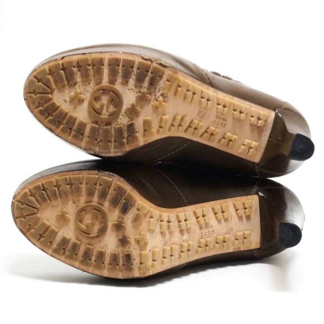 Gucci - グッチ ショートブーツ 36 1/2 レディースの通販 by ブラン