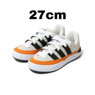 アディダス(adidas)のヒューマンメイド × アディダス  アディマティック "オフホワイト" 27cm(スニーカー)