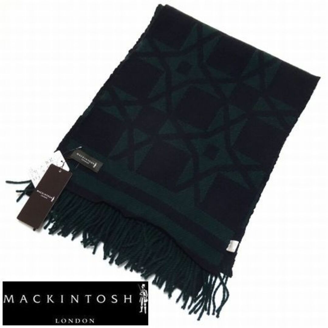 MACKINTOSH(マッキントッシュ)の定2.75万 マッキントッシュ ロンドン カシミヤ 羊毛 マフラー ストール メンズのファッション小物(マフラー)の商品写真