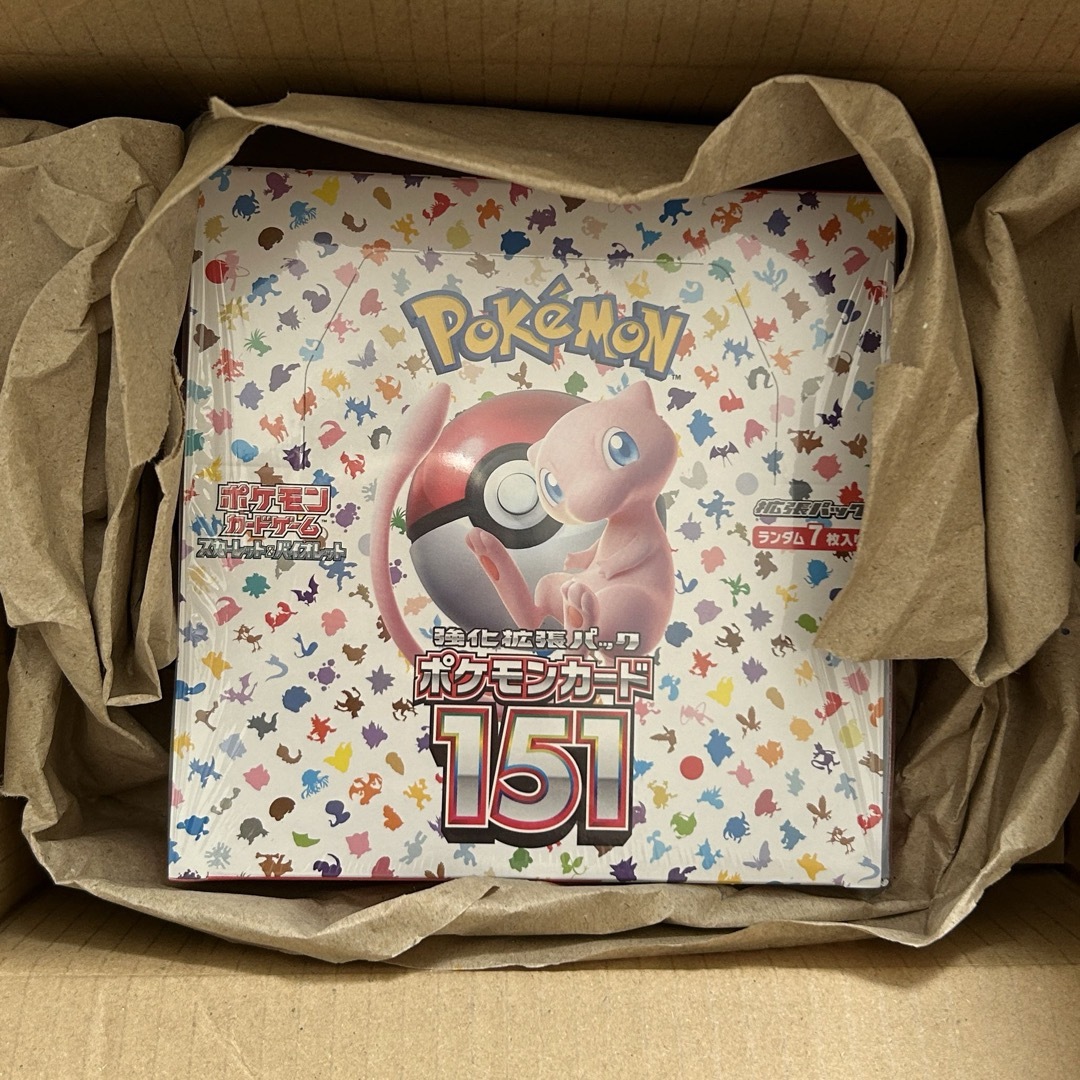 愛用 ポケモンカード ポケモンカード151 box シュリンク付き未開封 Box