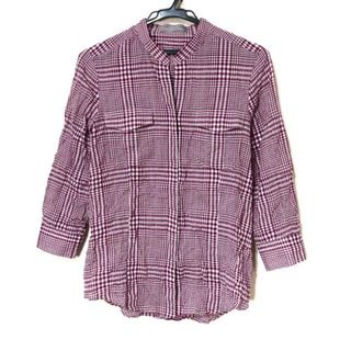 セオリーリュクス シャツ/ブラウス(レディース/長袖)(ピンク/桃色系