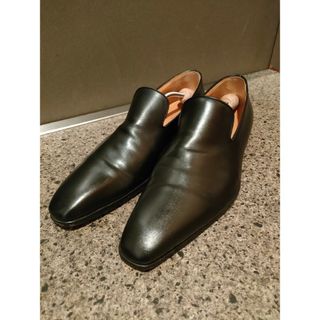 マグナーニ(MAGNANNI)のMAGNANNI マグナーニ ブラック 革靴  28cm(スリッポン/モカシン)