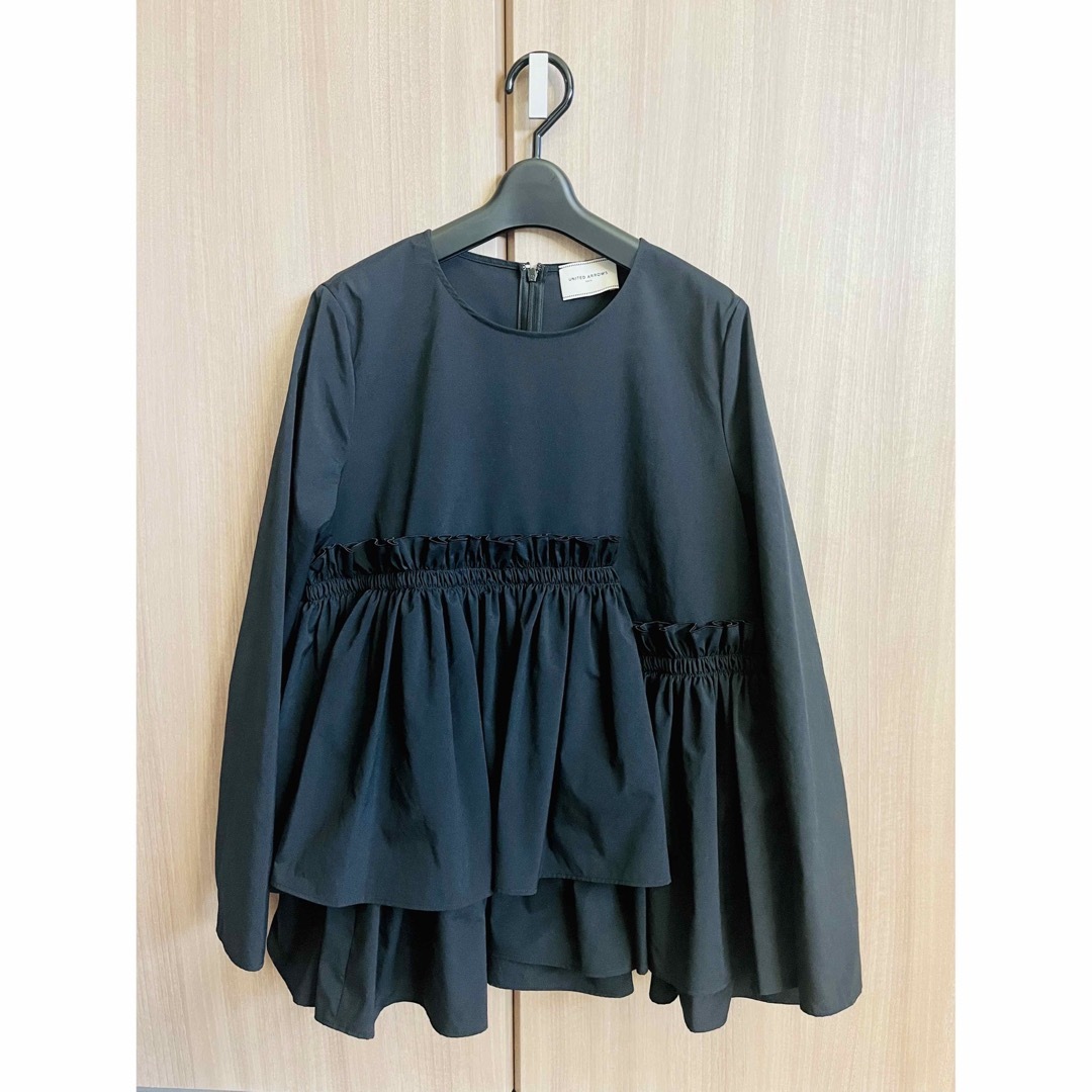 UNITED ARROWS - 美品 ユナイテッドアローズ ティアード ギャザー