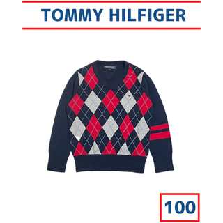 トミーヒルフィガー(TOMMY HILFIGER)のTOMMY HILFIGER/トミーヒルフィガー  ニット size104(Tシャツ/カットソー)