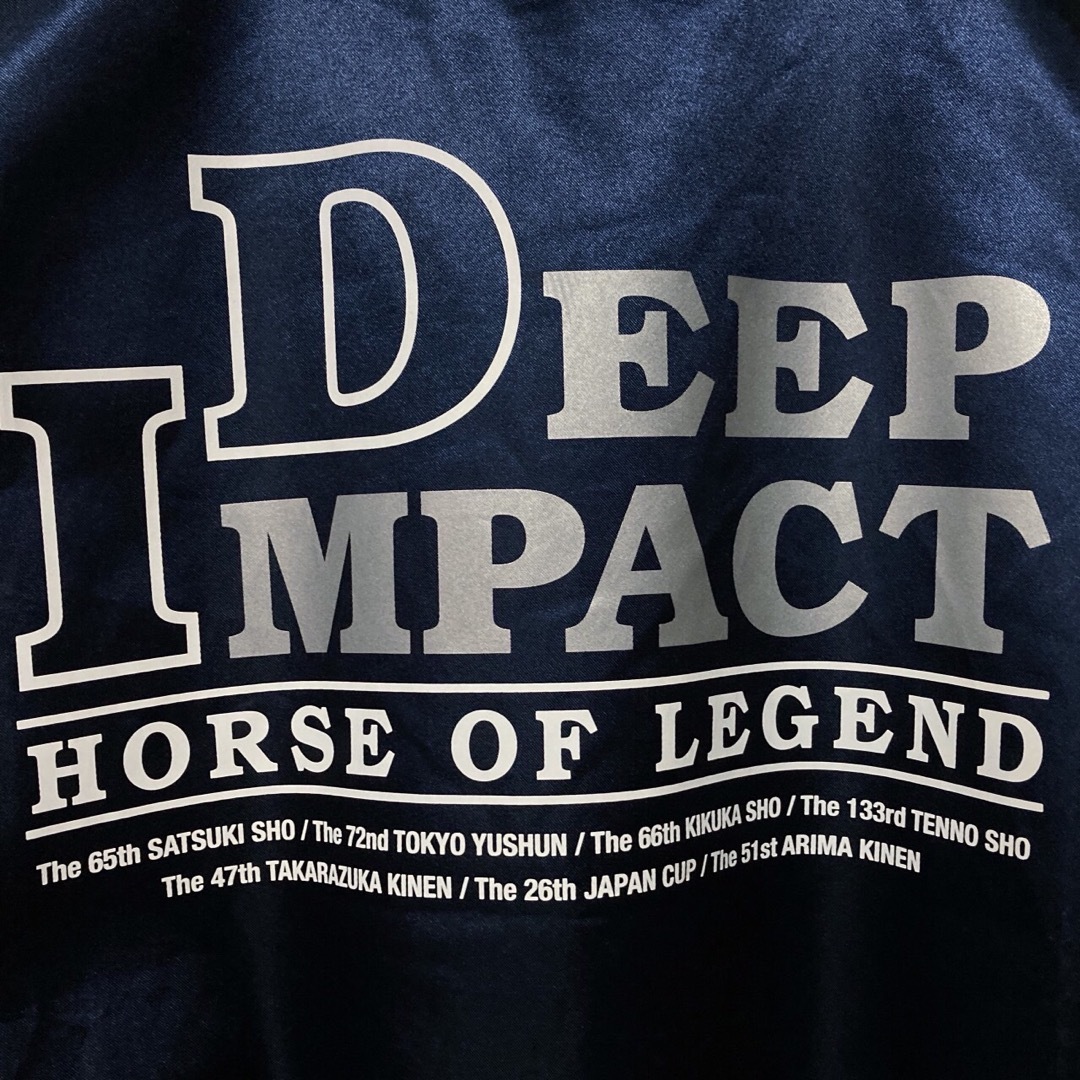 DEEP IMPACT ディープインパクト 三冠 ナイロンジャケット 競走馬