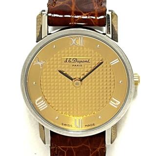 デュポン(DuPont)のデュポン 腕時計美品  - 21732 レディース(腕時計)