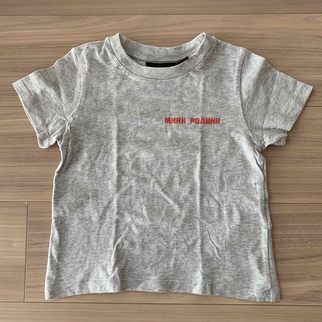 こどもビームス(コドモビームス)のmini rodini  Tシャツ　2-4Y キッズ/ベビー/マタニティのキッズ服男の子用(90cm~)(Tシャツ/カットソー)の商品写真