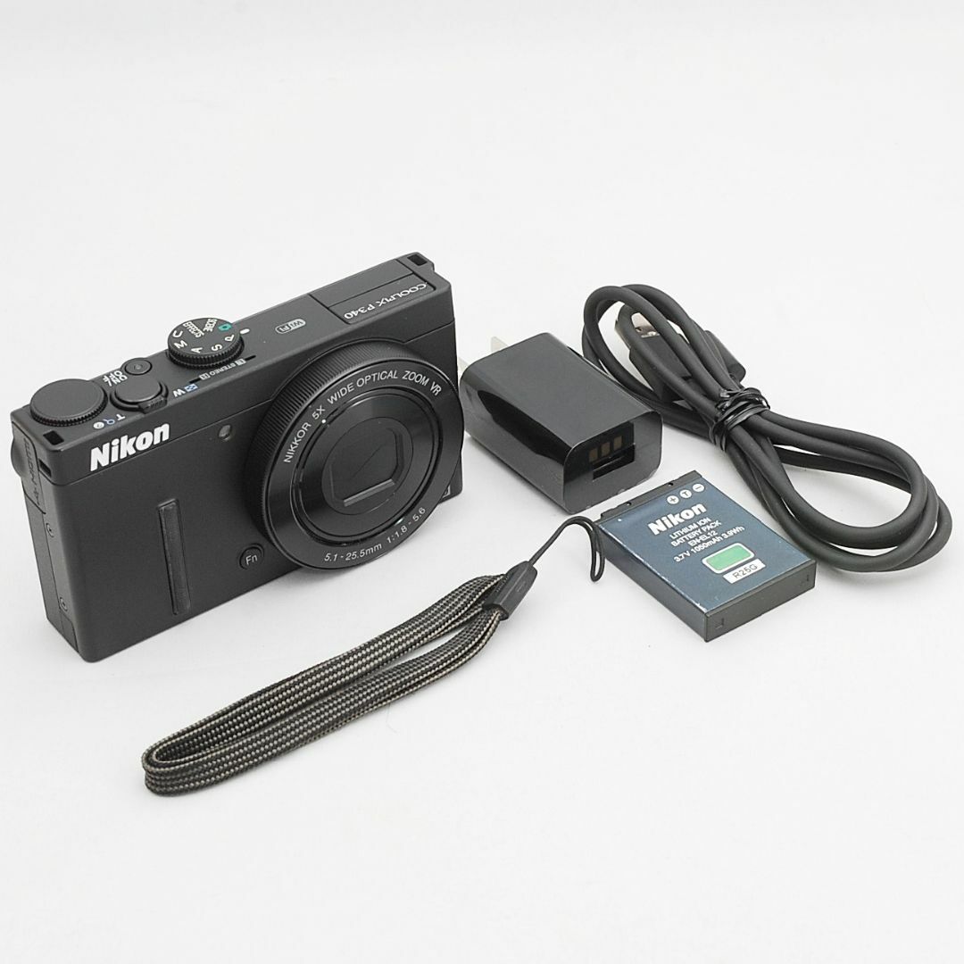 nikon COOLPIX P340 wi-fi搭載 1219万画素 光学5倍