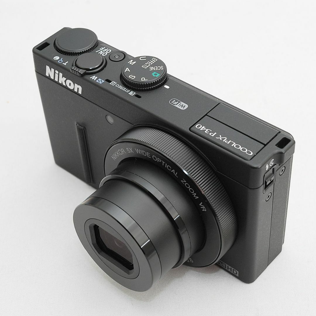 nikon COOLPIX P340 wi-fi搭載 1219万画素 光学5倍 nikon COOLPIX P340 wi-fi搭載 1219万画素 光学5倍