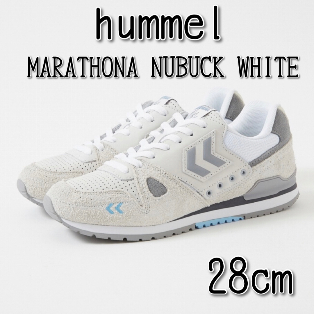 hummel(ヒュンメル)の【新品】hummel  ヒュンメル マラソナ ヌバック メンズ スニーカー メンズの靴/シューズ(スニーカー)の商品写真