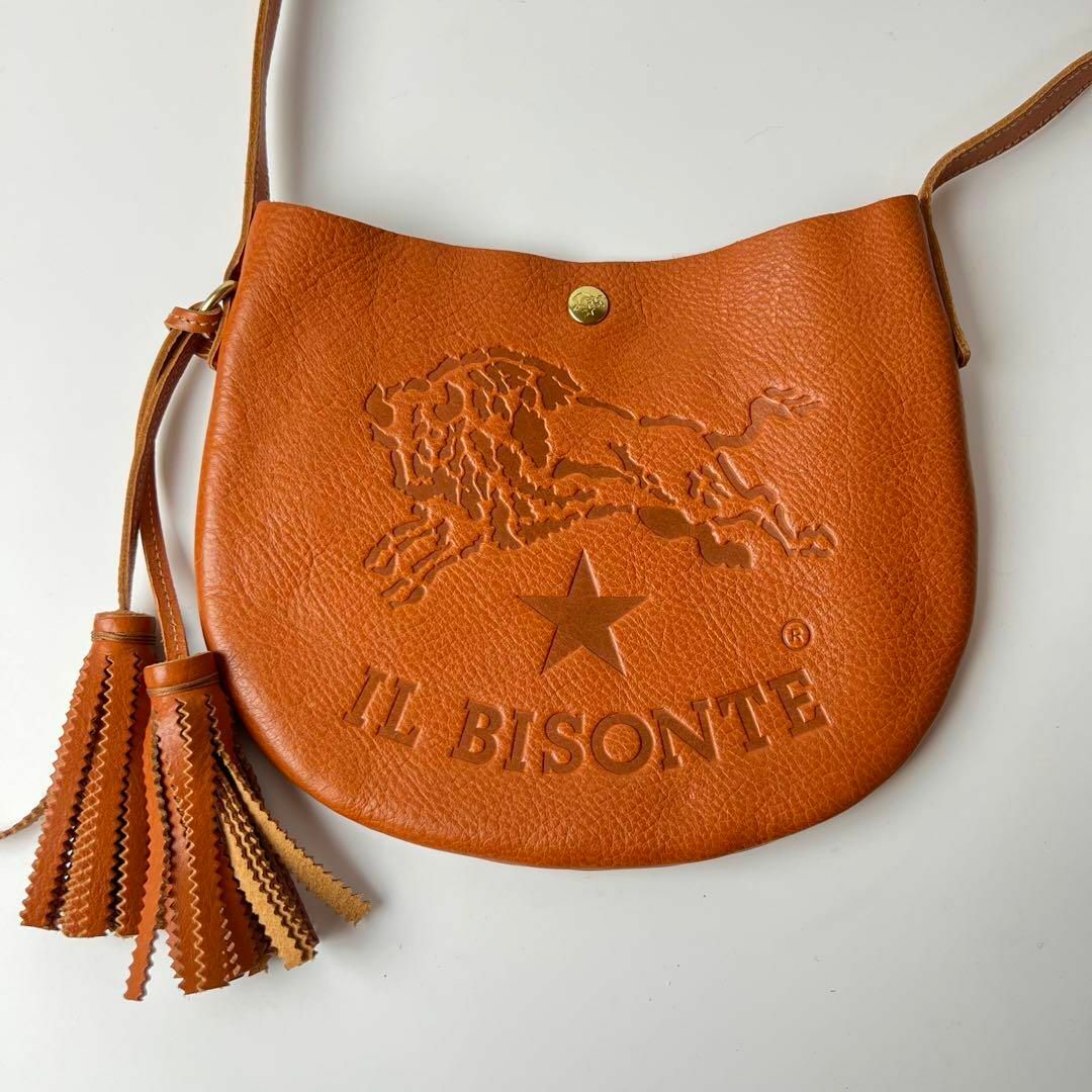 IL BISONTE - 美品 イルビゾンテ ILBISONTE ショルダーバッグ