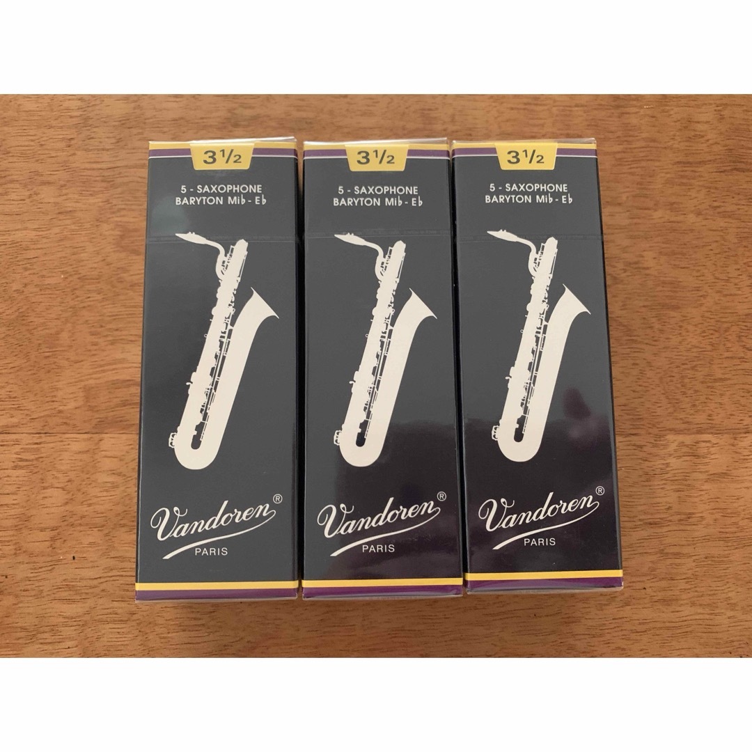 バンドレン バリトンサックスリード Traditional 3 1/2 3セットの通販