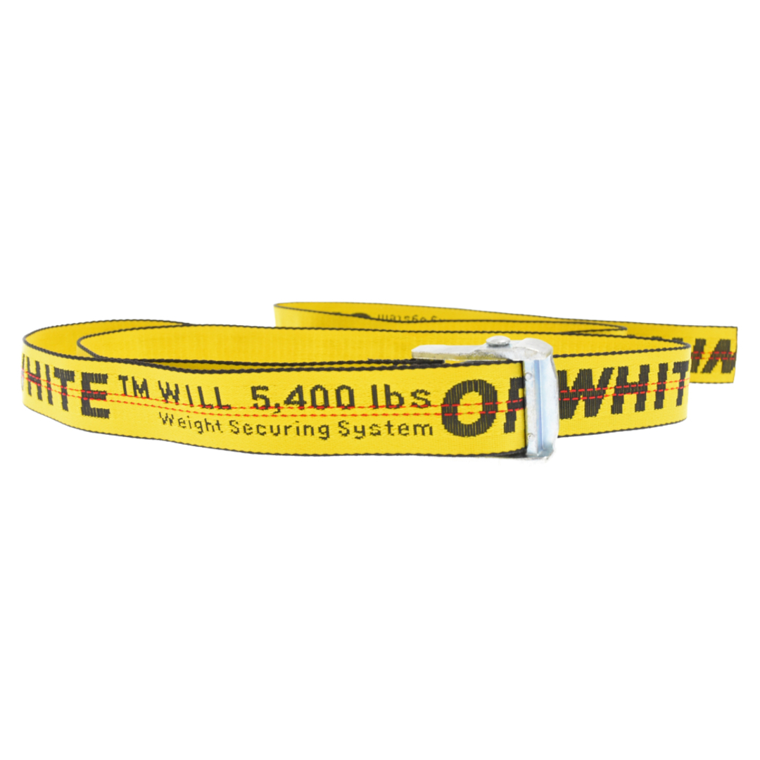 OFF-WHITE オフホワイト INDUSTRIAL BELT インダストリアルベルト イエロー