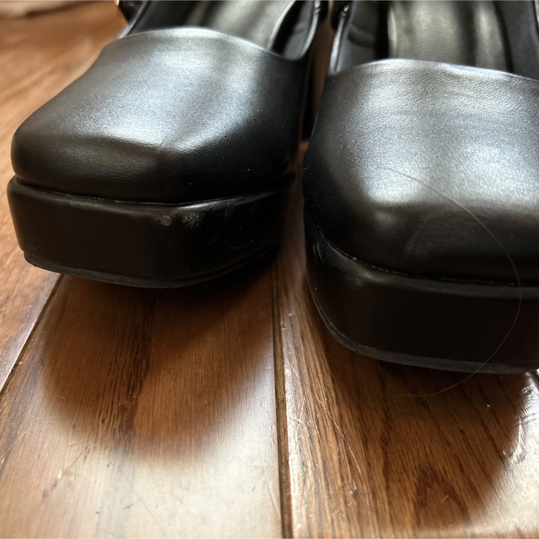 厚底　パンプス　23.5 レディースの靴/シューズ(ハイヒール/パンプス)の商品写真