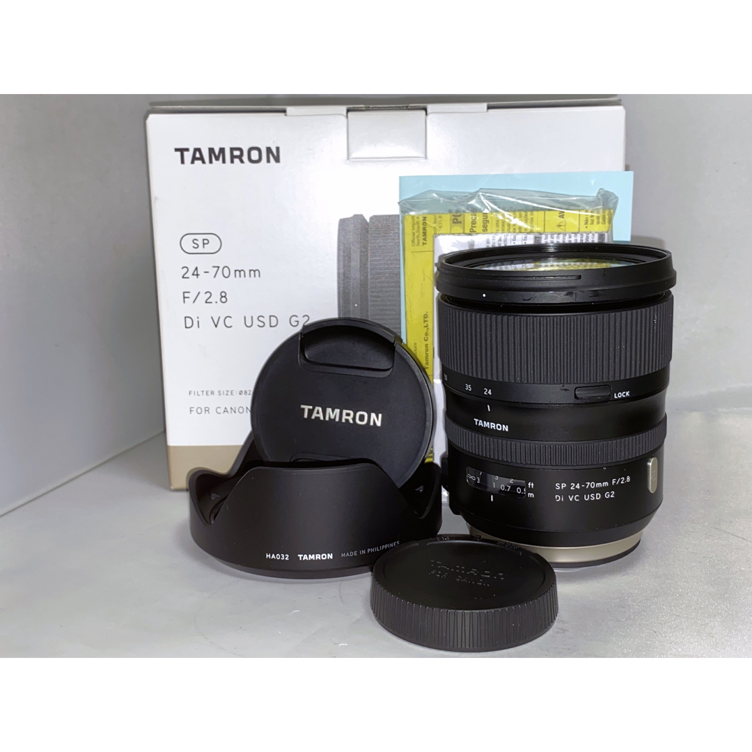 TAMRON(タムロン)のTAMRON SP 24-70mm F2.8 Di VC USD G2 キャノン スマホ/家電/カメラのカメラ(レンズ(ズーム))の商品写真