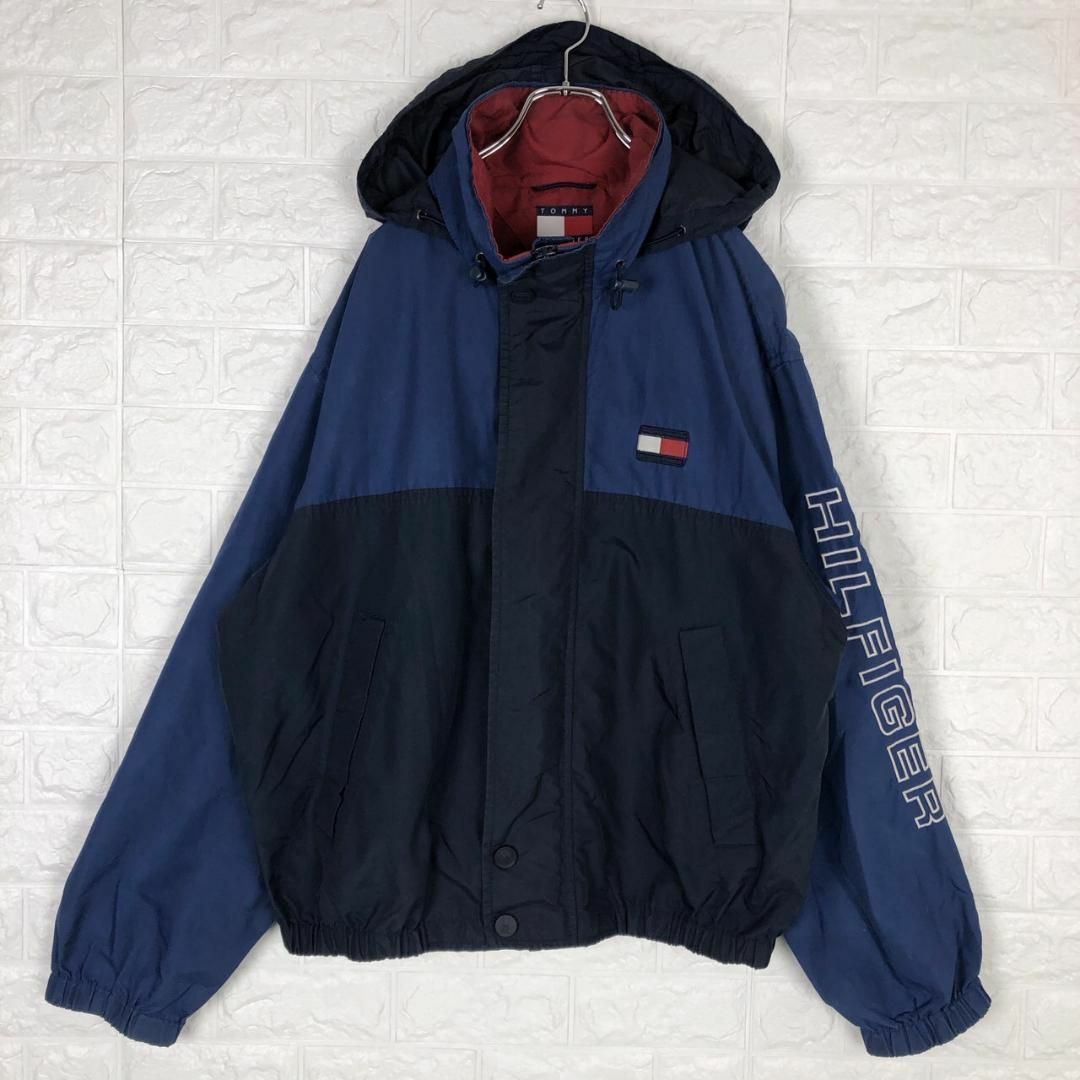 TOMMY HILFIGER - トミーヒルフィガー 90sフラッグタグ ナイロン
